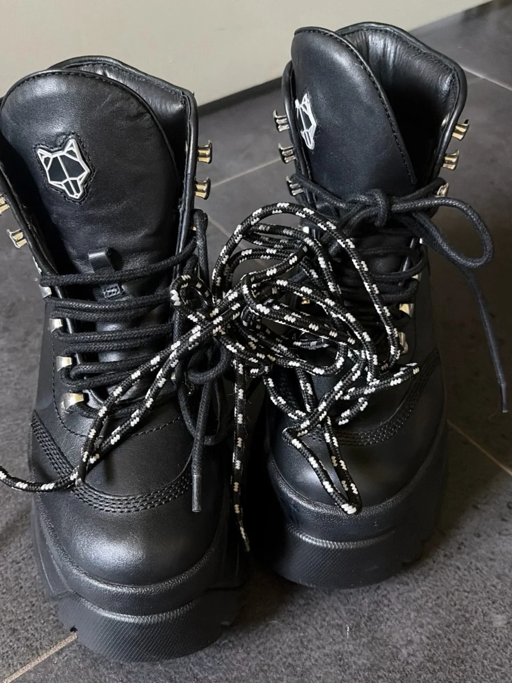 Naked Wolfe Spike platform boot - brand new